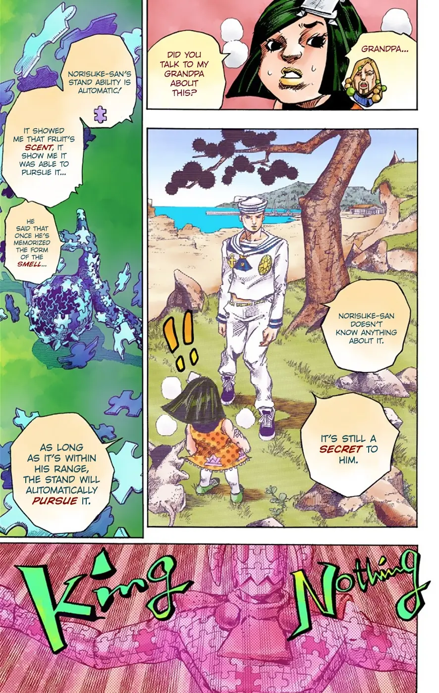 JoJo's Bizarre Adventure, Part 8: JoJolion Colored Manga — Chapter 34 — Page 16