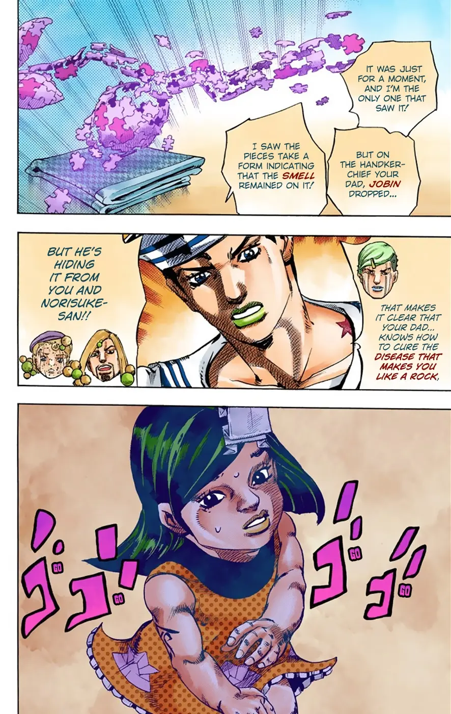 JoJo's Bizarre Adventure, Part 8: JoJolion Colored Manga — Chapter 34 — Page 17