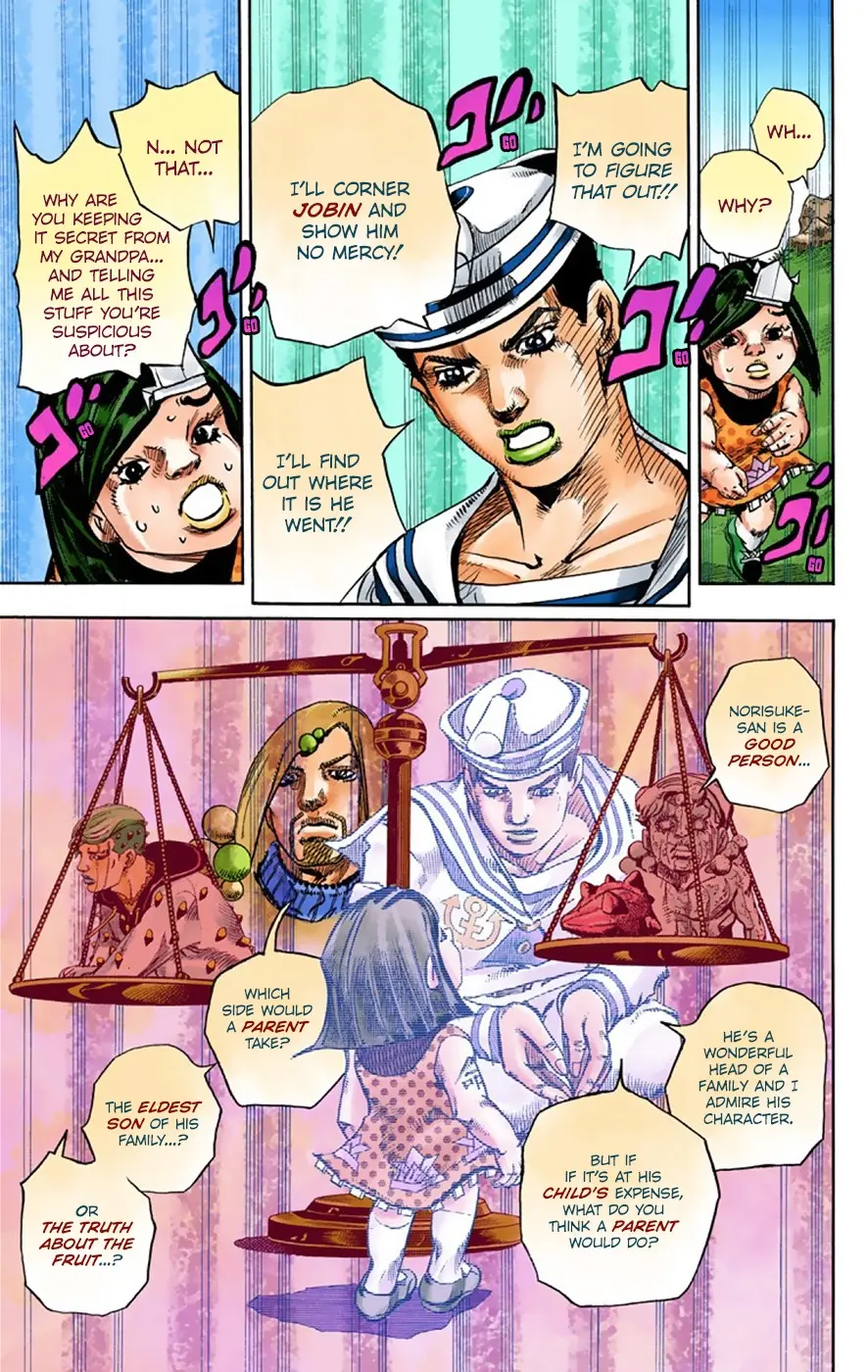 JoJo's Bizarre Adventure, Part 8: JoJolion Colored Manga — Chapter 34 — Page 18