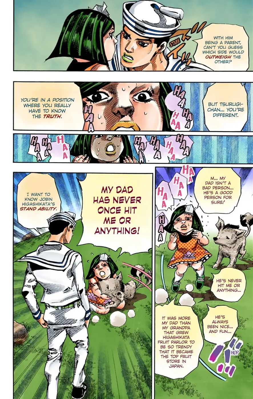 JoJo's Bizarre Adventure, Part 8: JoJolion Colored Manga — Chapter 34 — Page 19