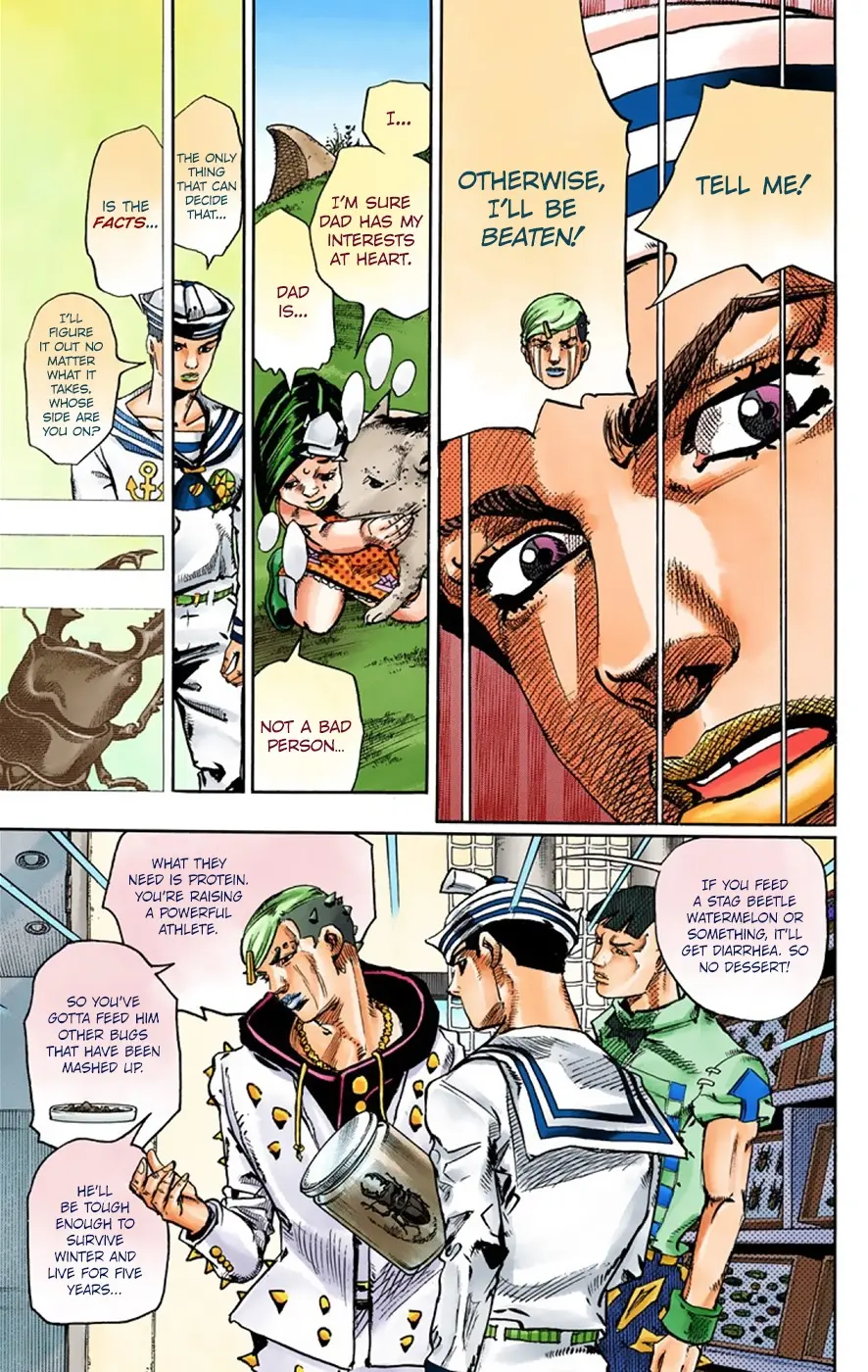 JoJo's Bizarre Adventure, Part 8: JoJolion Colored Manga — Chapter 34 — Page 20