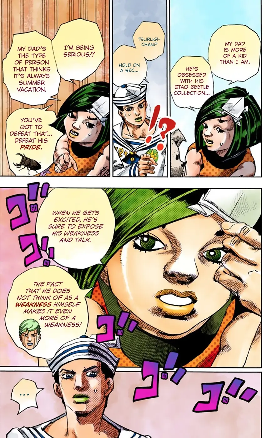 JoJo's Bizarre Adventure, Part 8: JoJolion Colored Manga — Chapter 34 — Page 24