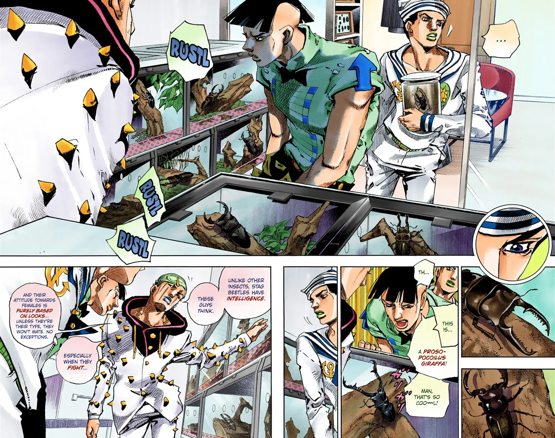 JoJo's Bizarre Adventure, Part 8: JoJolion Colored Manga — Chapter 34 — Page 27