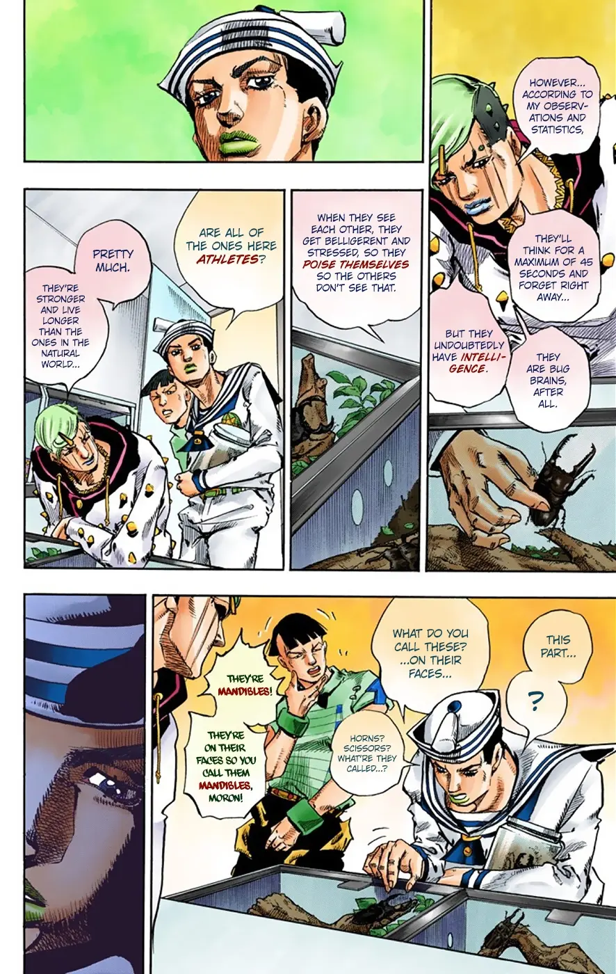 JoJo's Bizarre Adventure, Part 8: JoJolion Colored Manga — Chapter 34 — Page 28
