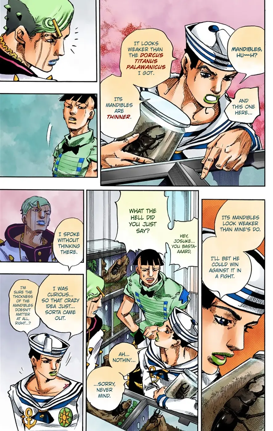 JoJo's Bizarre Adventure, Part 8: JoJolion Colored Manga — Chapter 34 — Page 29