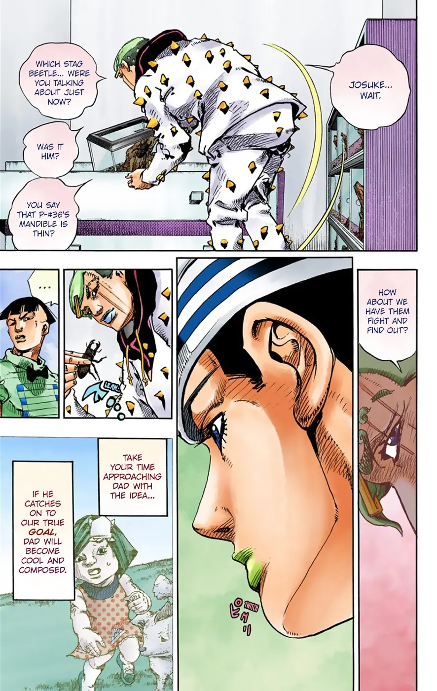 JoJo's Bizarre Adventure, Part 8: JoJolion Colored Manga — Chapter 34 — Page 31