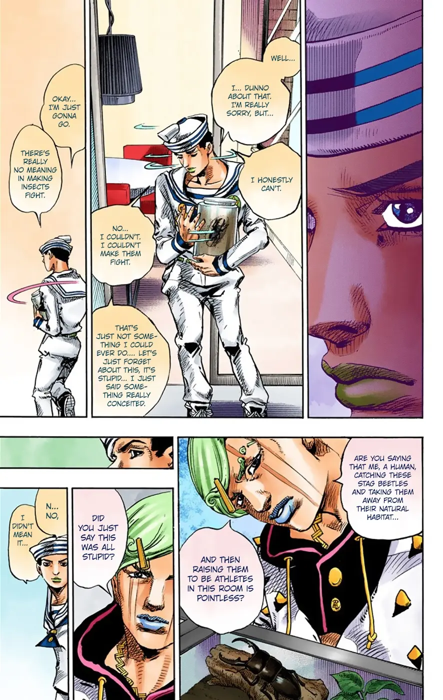JoJo's Bizarre Adventure, Part 8: JoJolion Colored Manga — Chapter 34 — Page 33
