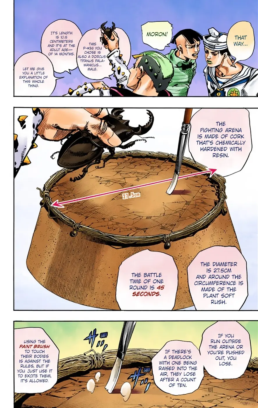 JoJo's Bizarre Adventure, Part 8: JoJolion Colored Manga — Chapter 34 — Page 34