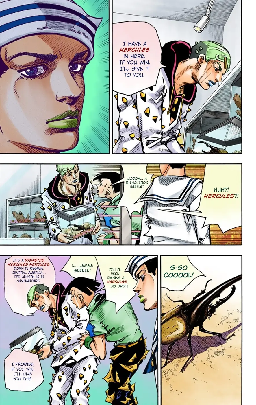 JoJo's Bizarre Adventure, Part 8: JoJolion Colored Manga — Chapter 34 — Page 37