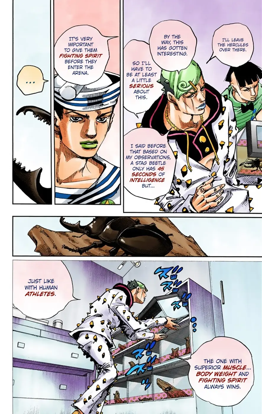 JoJo's Bizarre Adventure, Part 8: JoJolion Colored Manga — Chapter 34 — Page 38