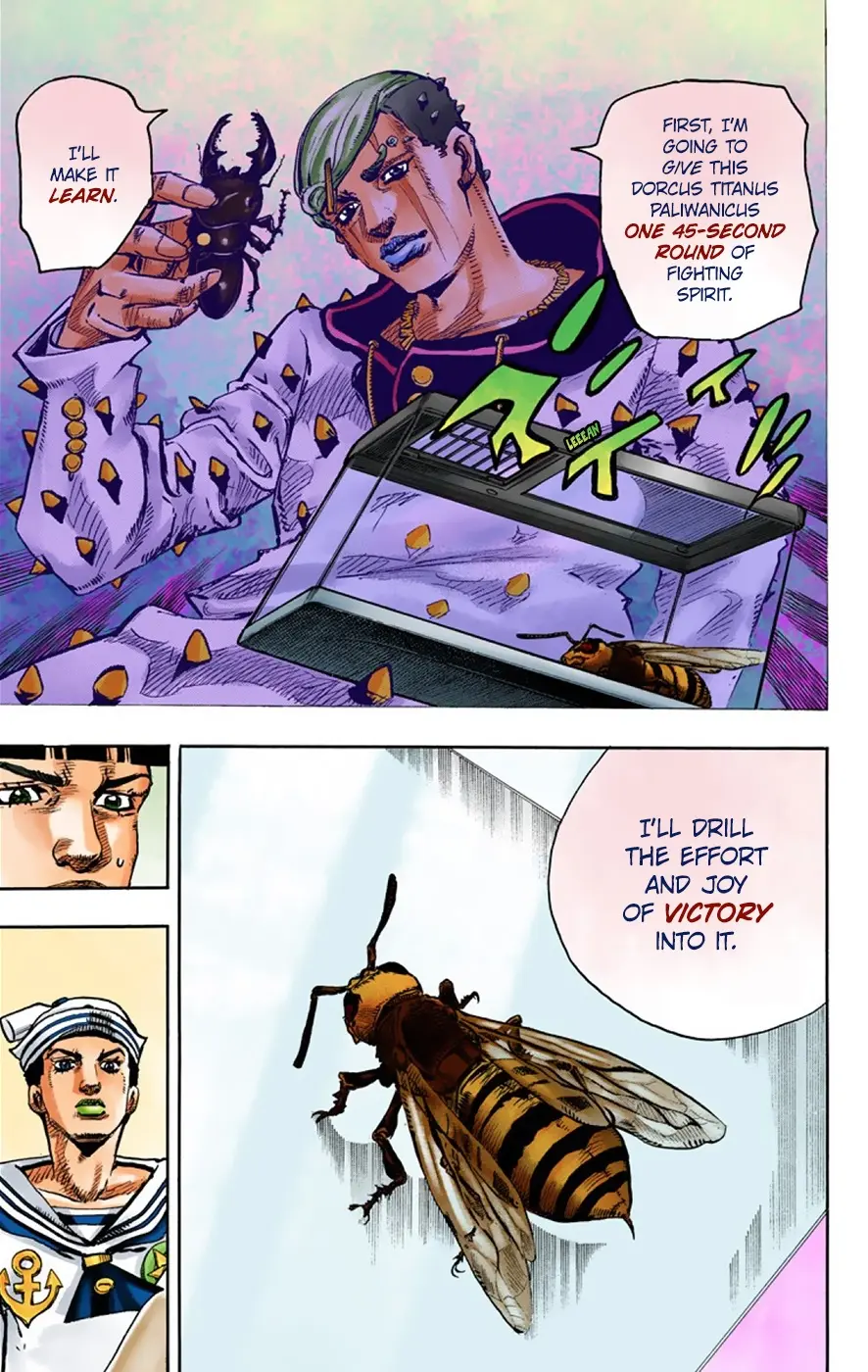 JoJo's Bizarre Adventure, Part 8: JoJolion Colored Manga — Chapter 34 — Page 39