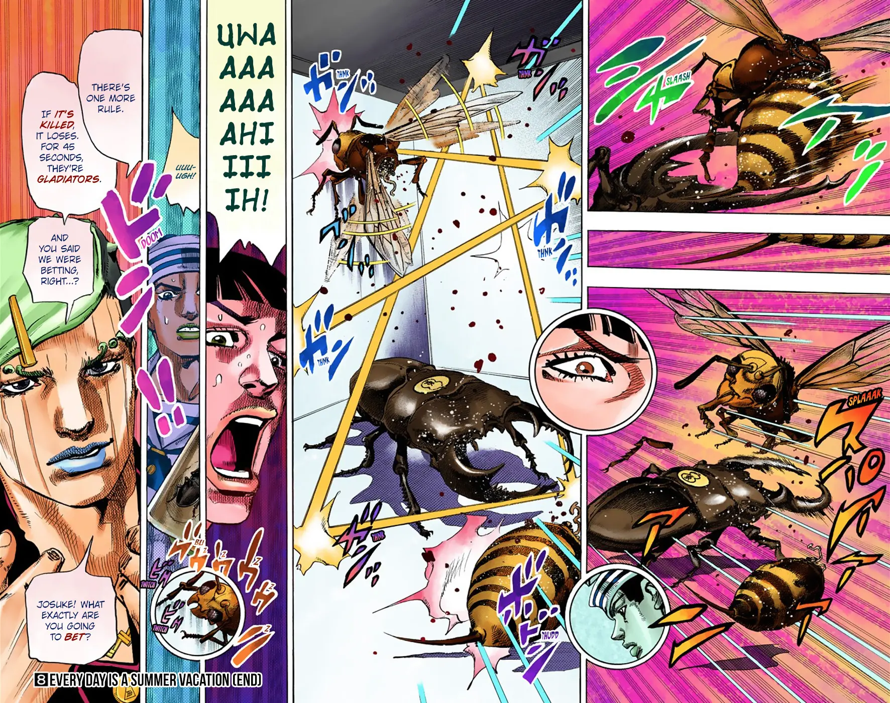 JoJo's Bizarre Adventure, Part 8: JoJolion Colored Manga — Chapter 34 — Page 41