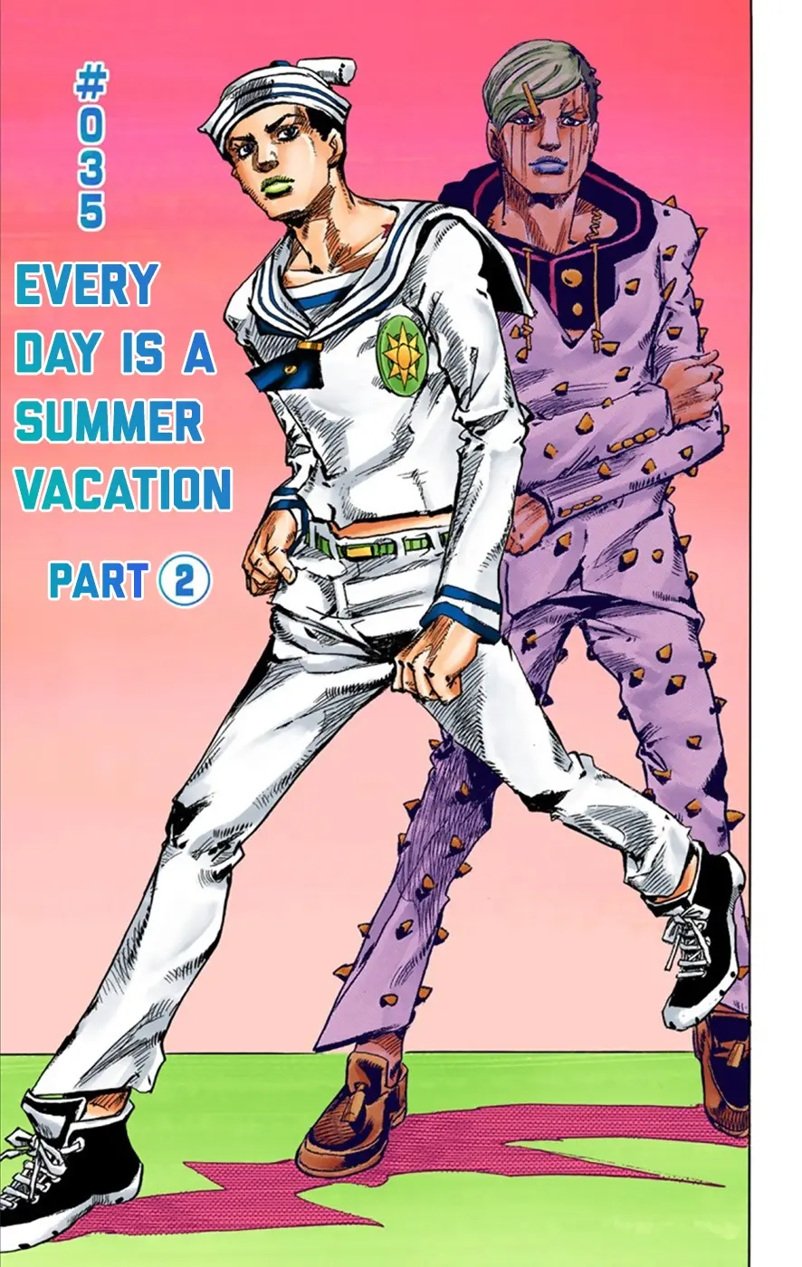 JoJo's Bizarre Adventure, Part 8: JoJolion Colored Manga β Chapter 35 β Page 6
