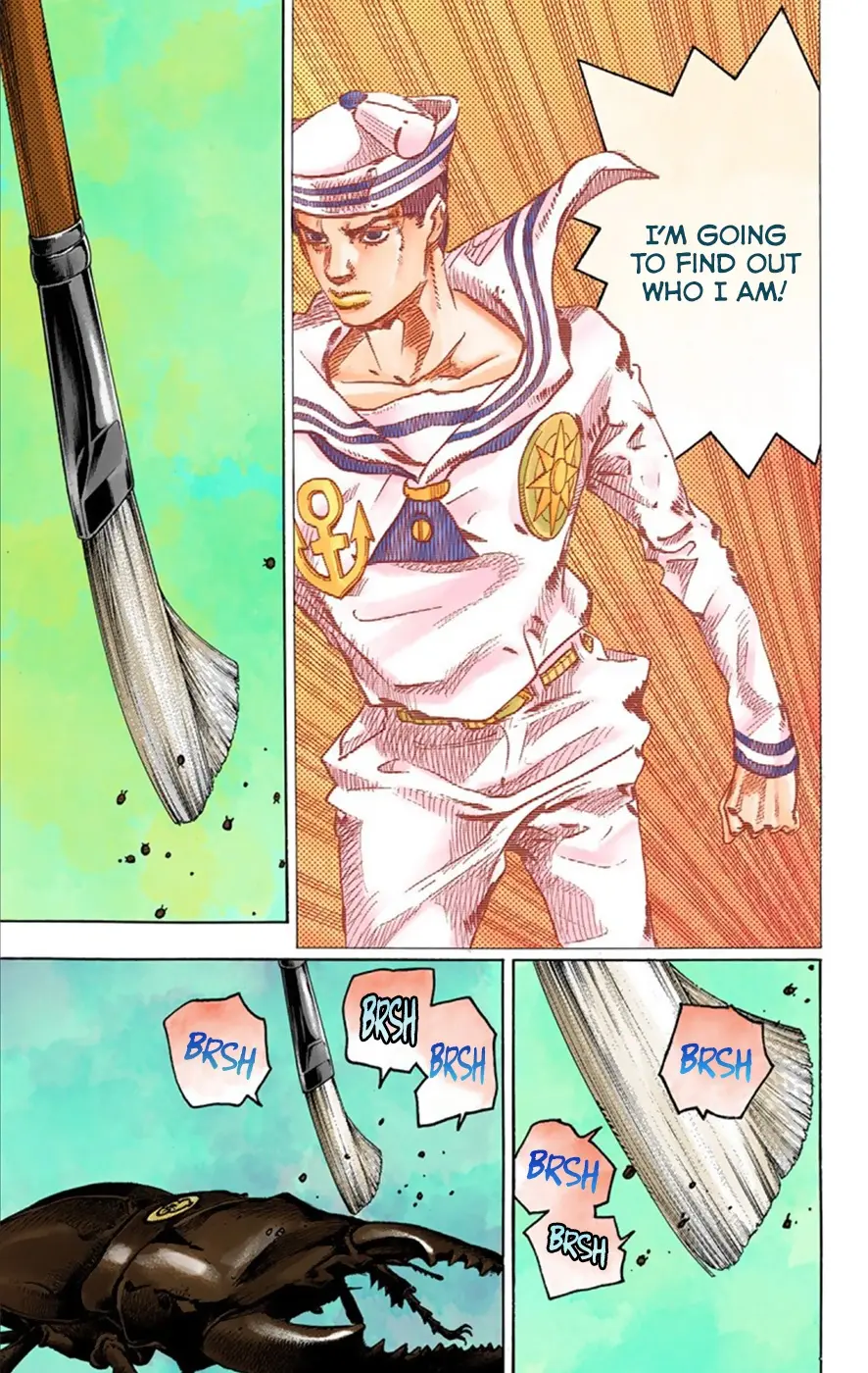 JoJo's Bizarre Adventure, Part 8: JoJolion Colored Manga β Chapter 35 β Page 8