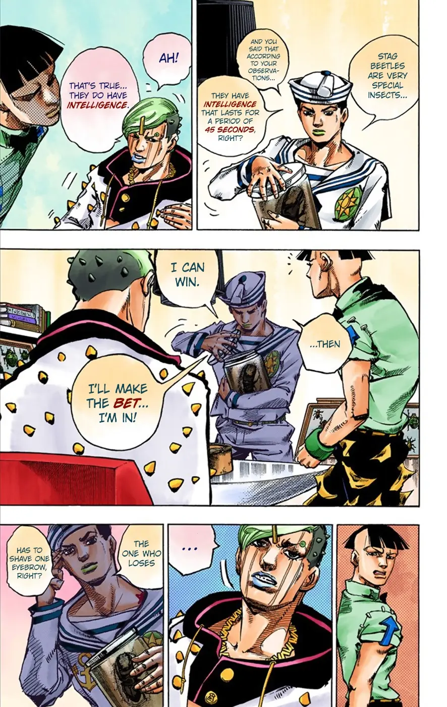 JoJo's Bizarre Adventure, Part 8: JoJolion Colored Manga β Chapter 35 β Page 13