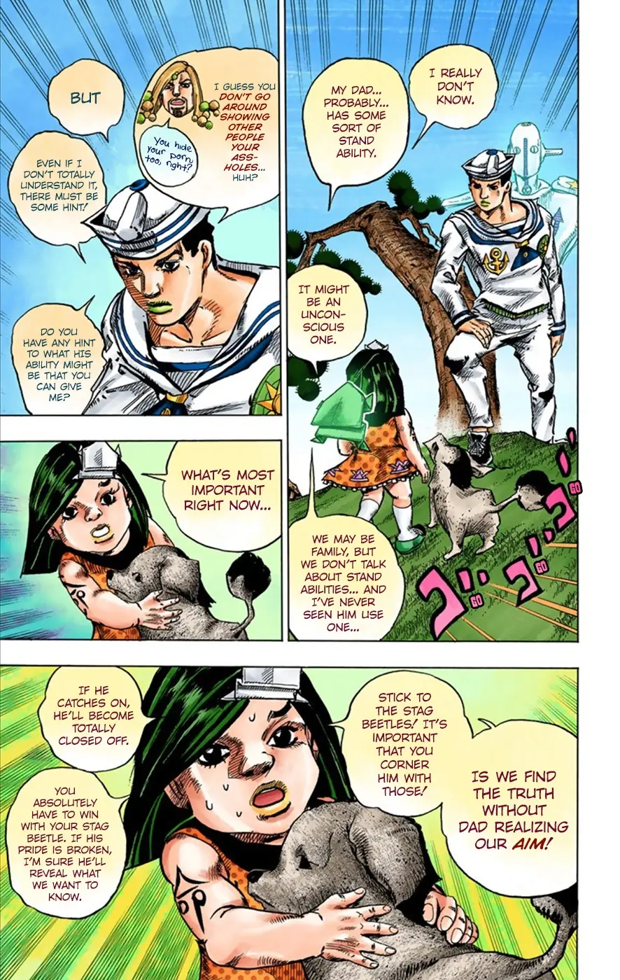 JoJo's Bizarre Adventure, Part 8: JoJolion Colored Manga β Chapter 35 β Page 17
