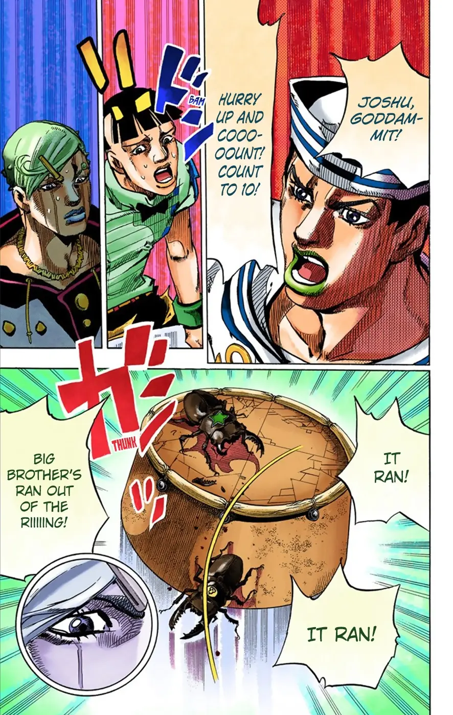 JoJo's Bizarre Adventure, Part 8: JoJolion Colored Manga β Chapter 35 β Page 28