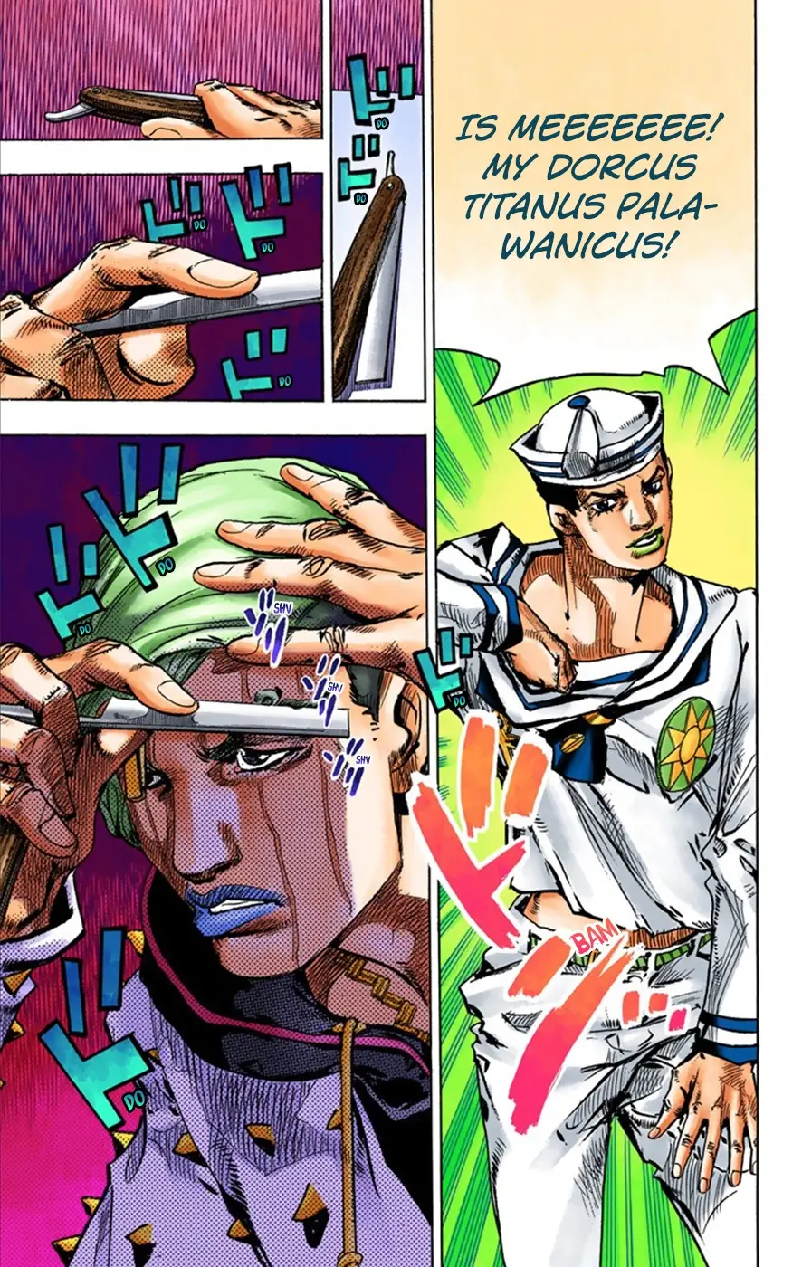 JoJo's Bizarre Adventure, Part 8: JoJolion Colored Manga β Chapter 35 β Page 30