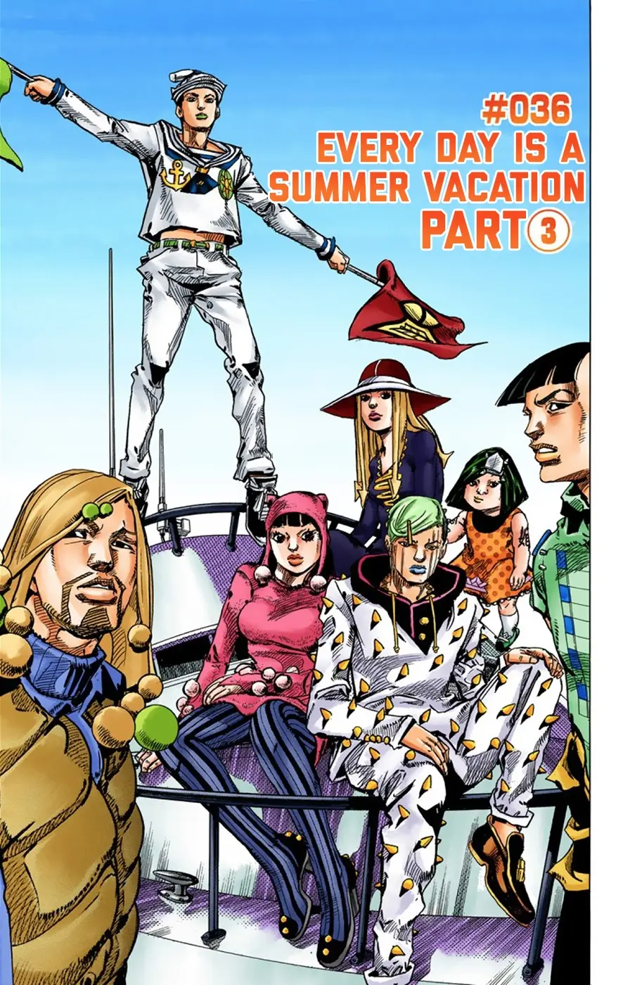 JoJo's Bizarre Adventure, Part 8: JoJolion Colored Manga — Chapter 36 — Page 2