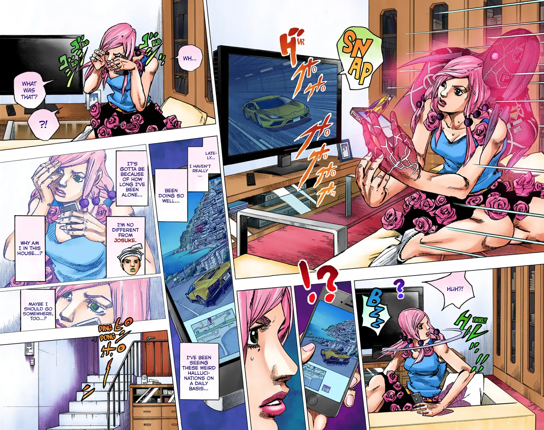 JoJo's Bizarre Adventure, Part 8: JoJolion Colored Manga — Chapter 36 — Page 4