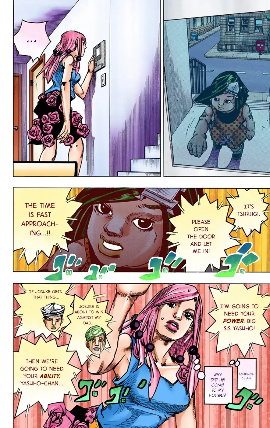 JoJo's Bizarre Adventure, Part 8: JoJolion Colored Manga — Chapter 36 — Page 5