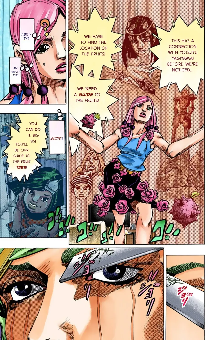 JoJo's Bizarre Adventure, Part 8: JoJolion Colored Manga — Chapter 36 — Page 6