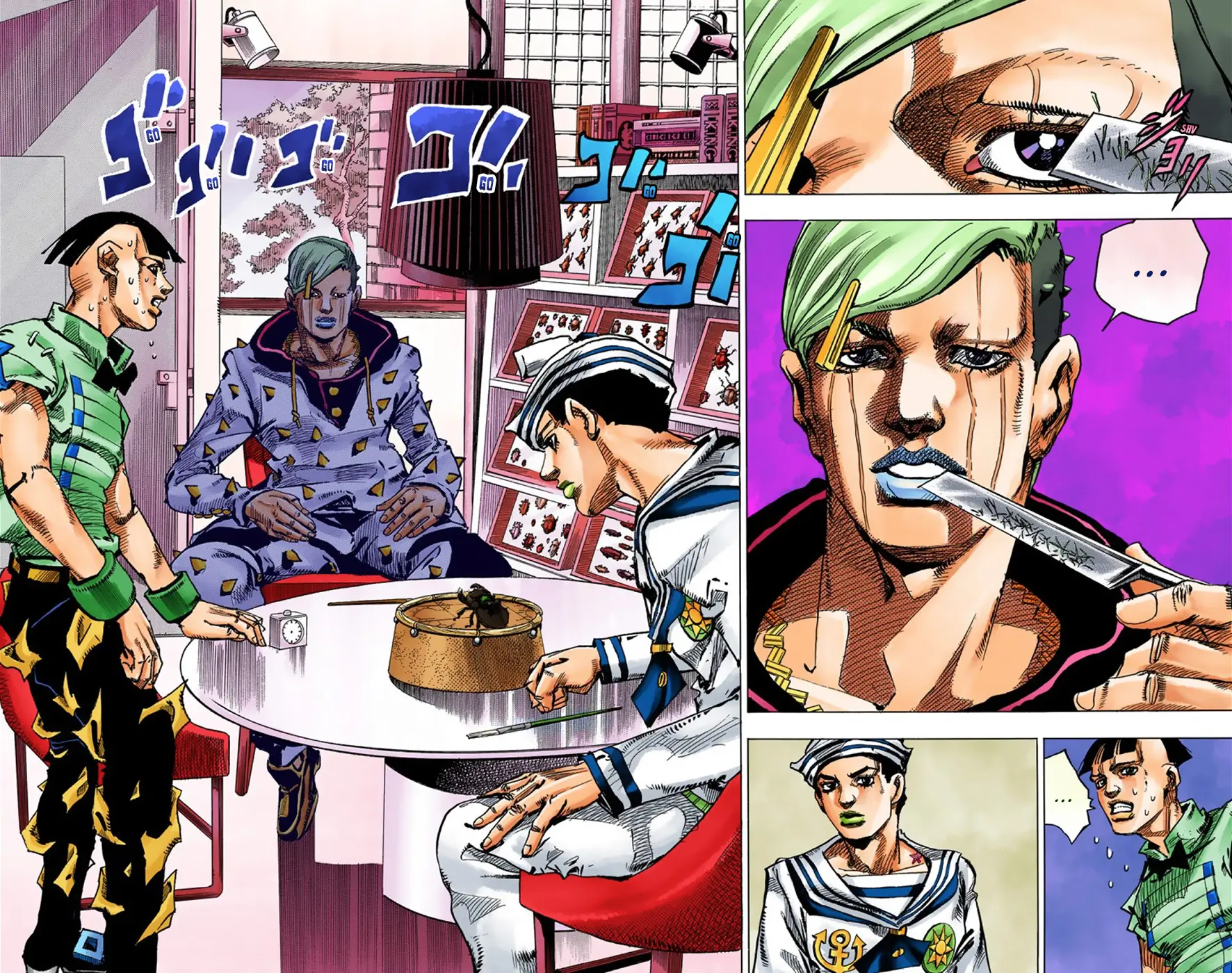 JoJo's Bizarre Adventure, Part 8: JoJolion Colored Manga — Chapter 36 — Page 7