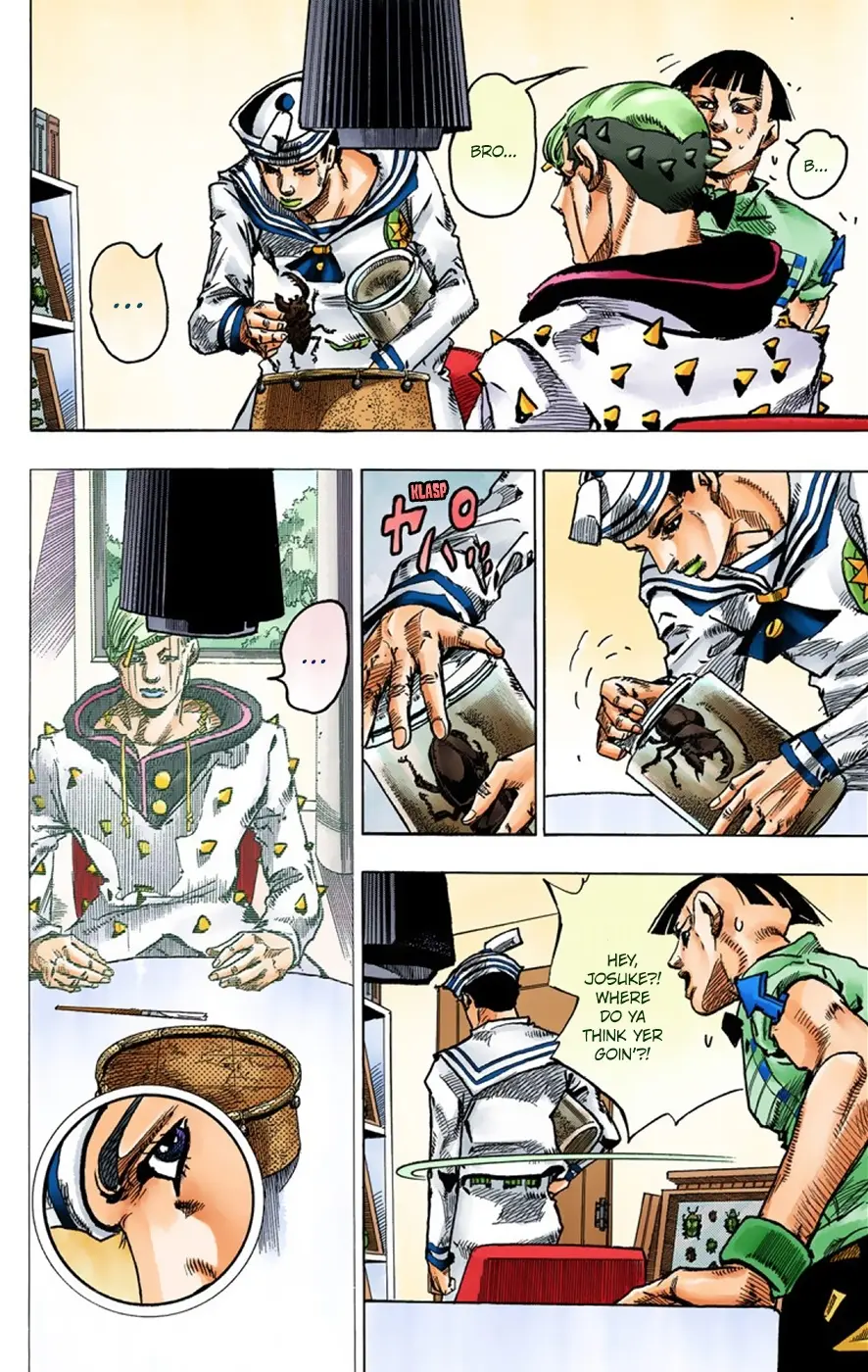 JoJo's Bizarre Adventure, Part 8: JoJolion Colored Manga — Chapter 36 — Page 8