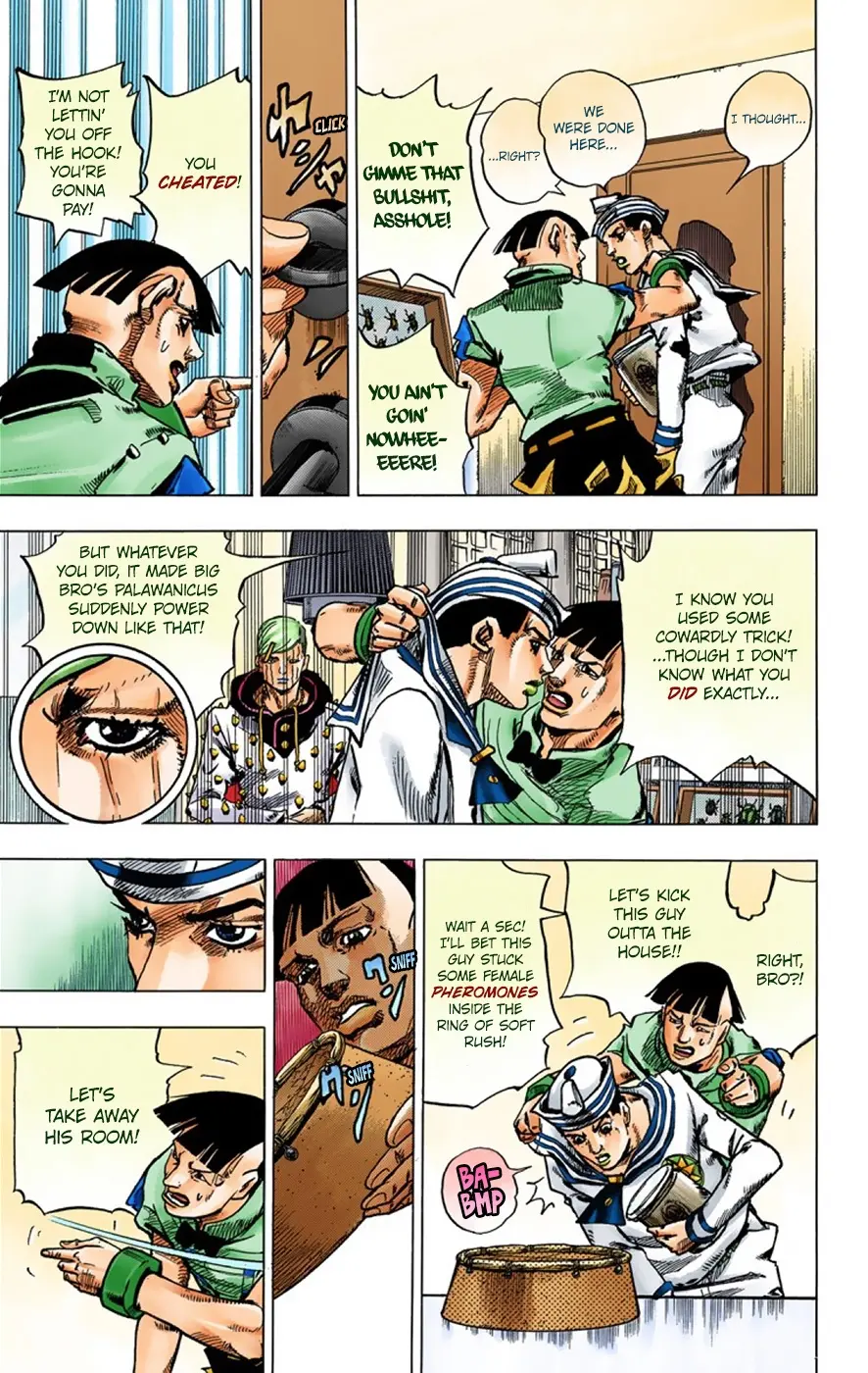 JoJo's Bizarre Adventure, Part 8: JoJolion Colored Manga — Chapter 36 — Page 9