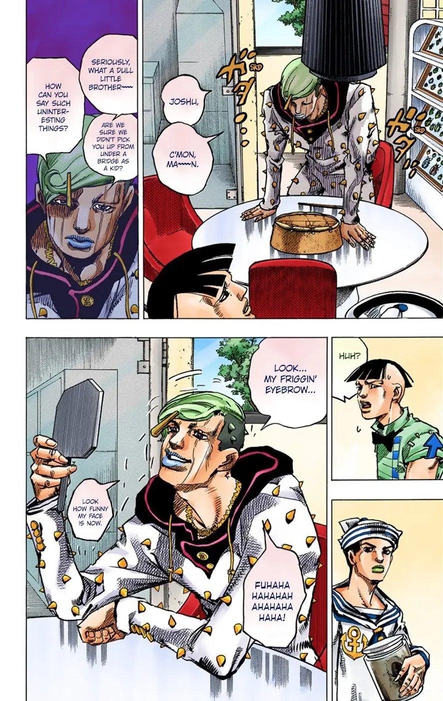 JoJo's Bizarre Adventure, Part 8: JoJolion Colored Manga — Chapter 36 — Page 10