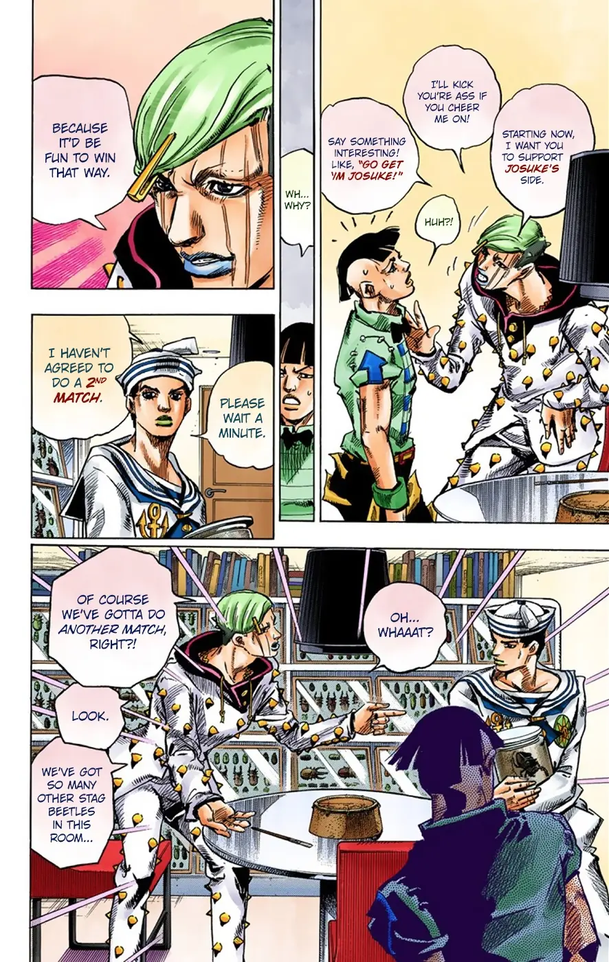 JoJo's Bizarre Adventure, Part 8: JoJolion Colored Manga — Chapter 36 — Page 12