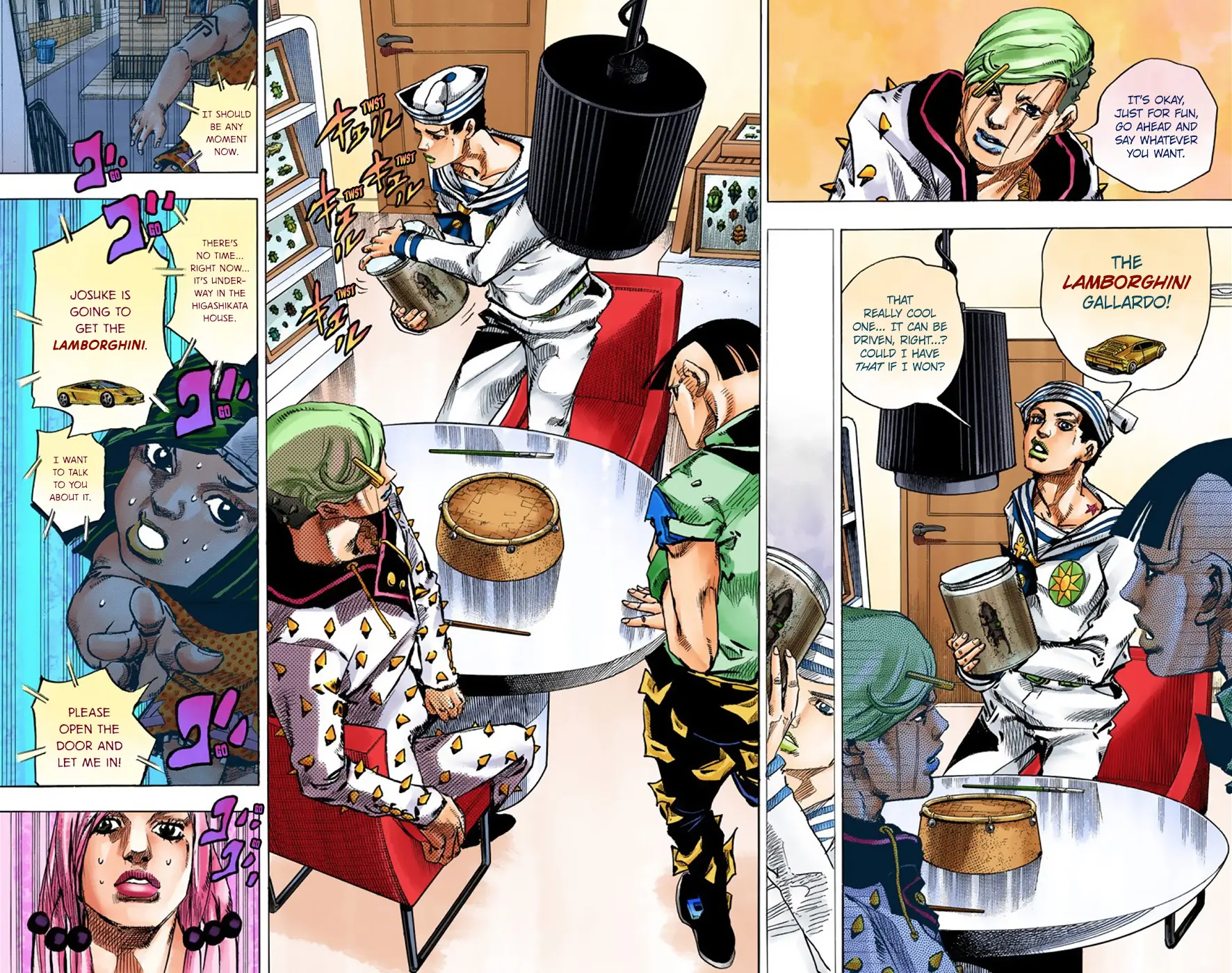 JoJo's Bizarre Adventure, Part 8: JoJolion Colored Manga — Chapter 36 — Page 16
