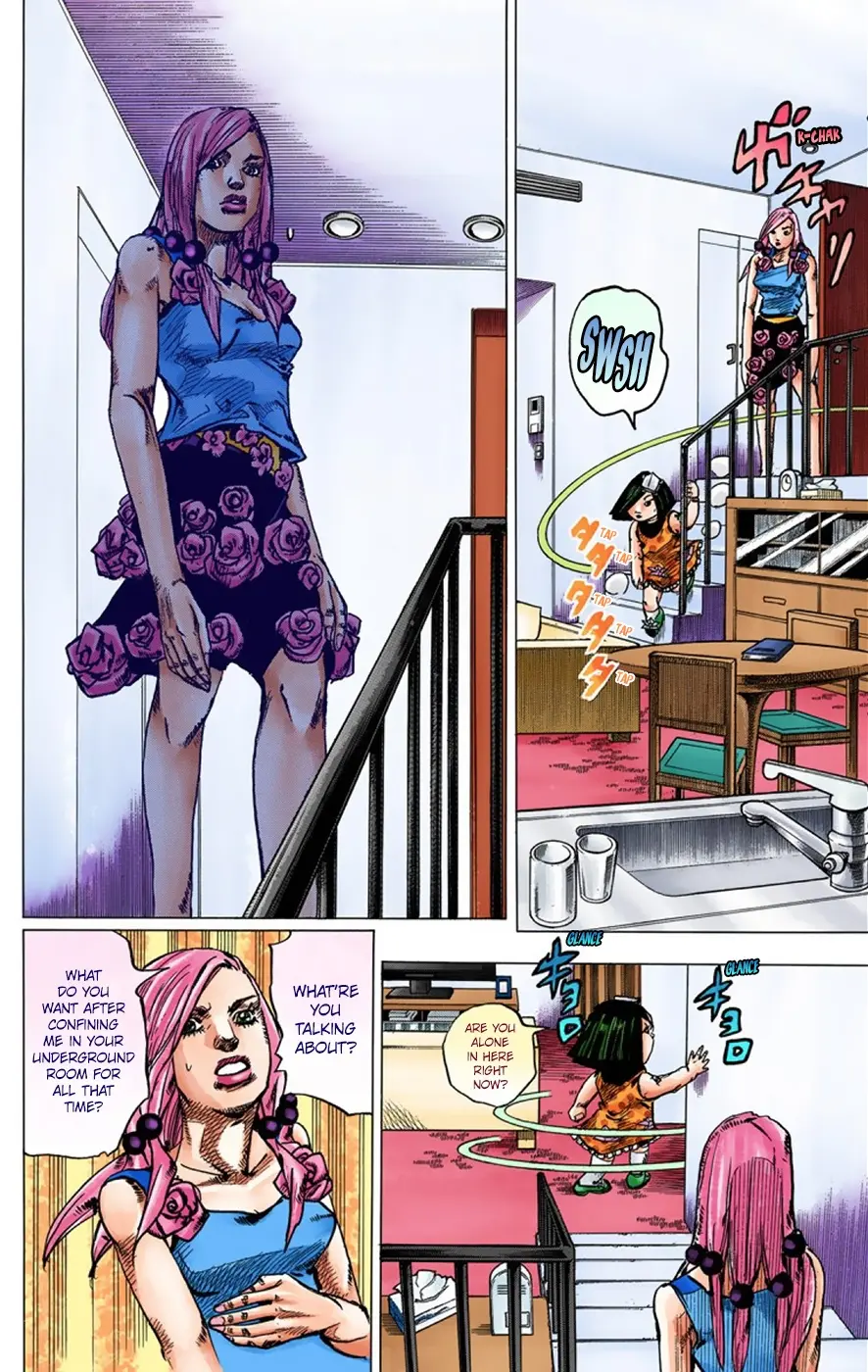 JoJo's Bizarre Adventure, Part 8: JoJolion Colored Manga — Chapter 36 — Page 17