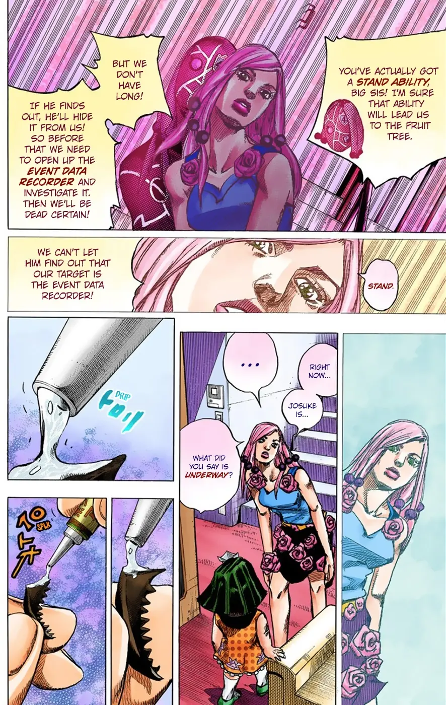 JoJo's Bizarre Adventure, Part 8: JoJolion Colored Manga — Chapter 36 — Page 19