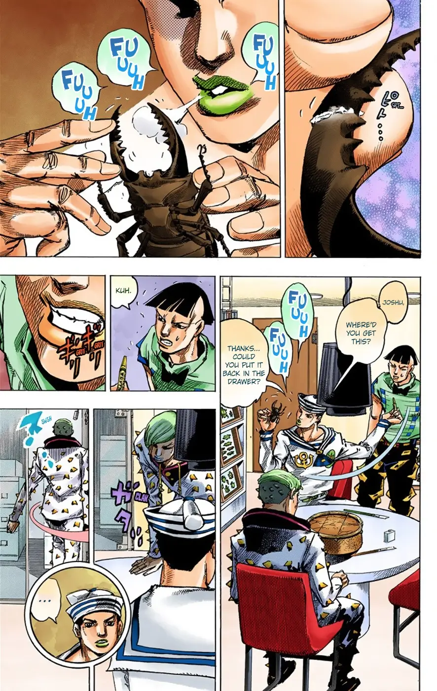 JoJo's Bizarre Adventure, Part 8: JoJolion Colored Manga — Chapter 36 — Page 20