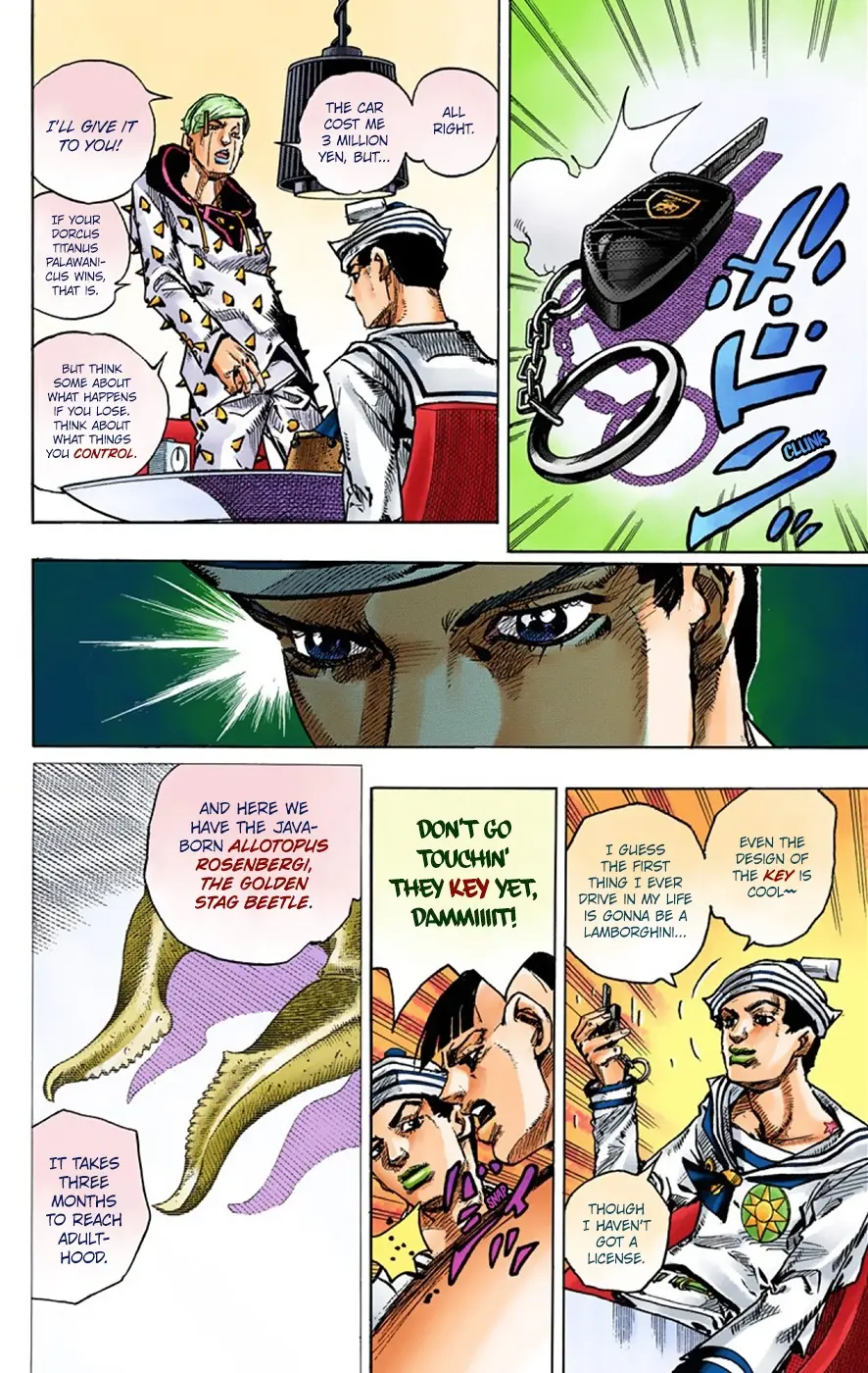 JoJo's Bizarre Adventure, Part 8: JoJolion Colored Manga — Chapter 36 — Page 21