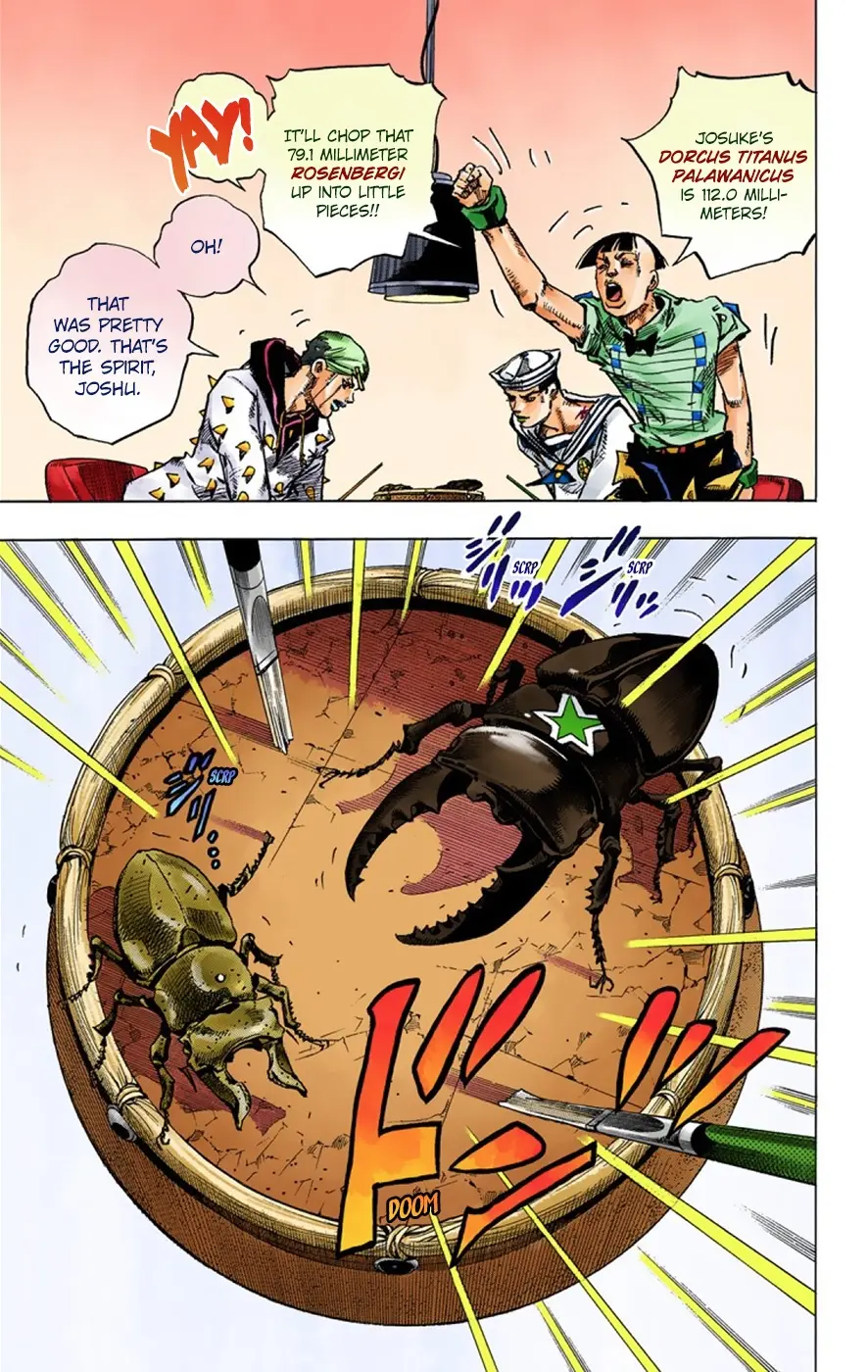 JoJo's Bizarre Adventure, Part 8: JoJolion Colored Manga — Chapter 36 — Page 24