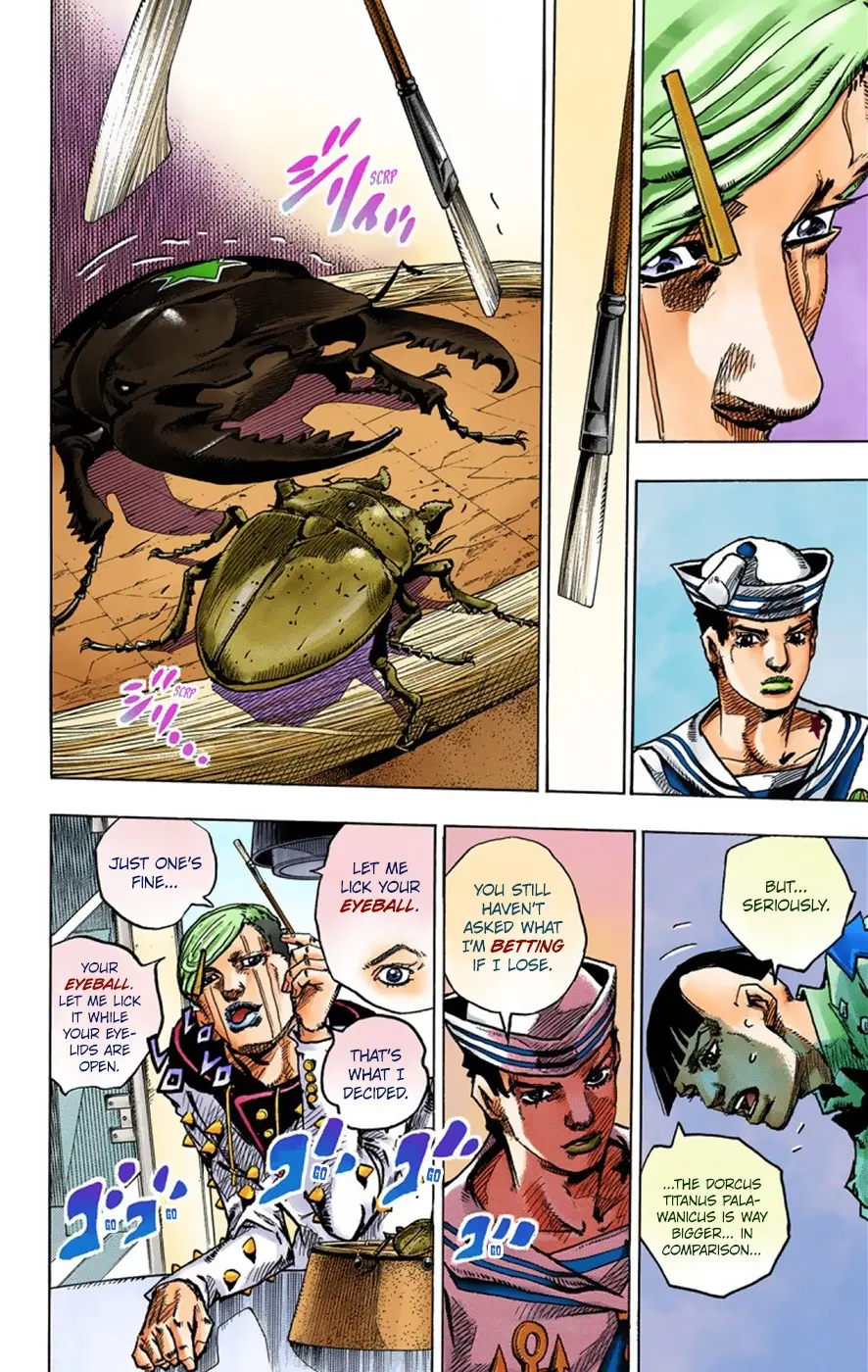 JoJo's Bizarre Adventure, Part 8: JoJolion Colored Manga — Chapter 36 — Page 25