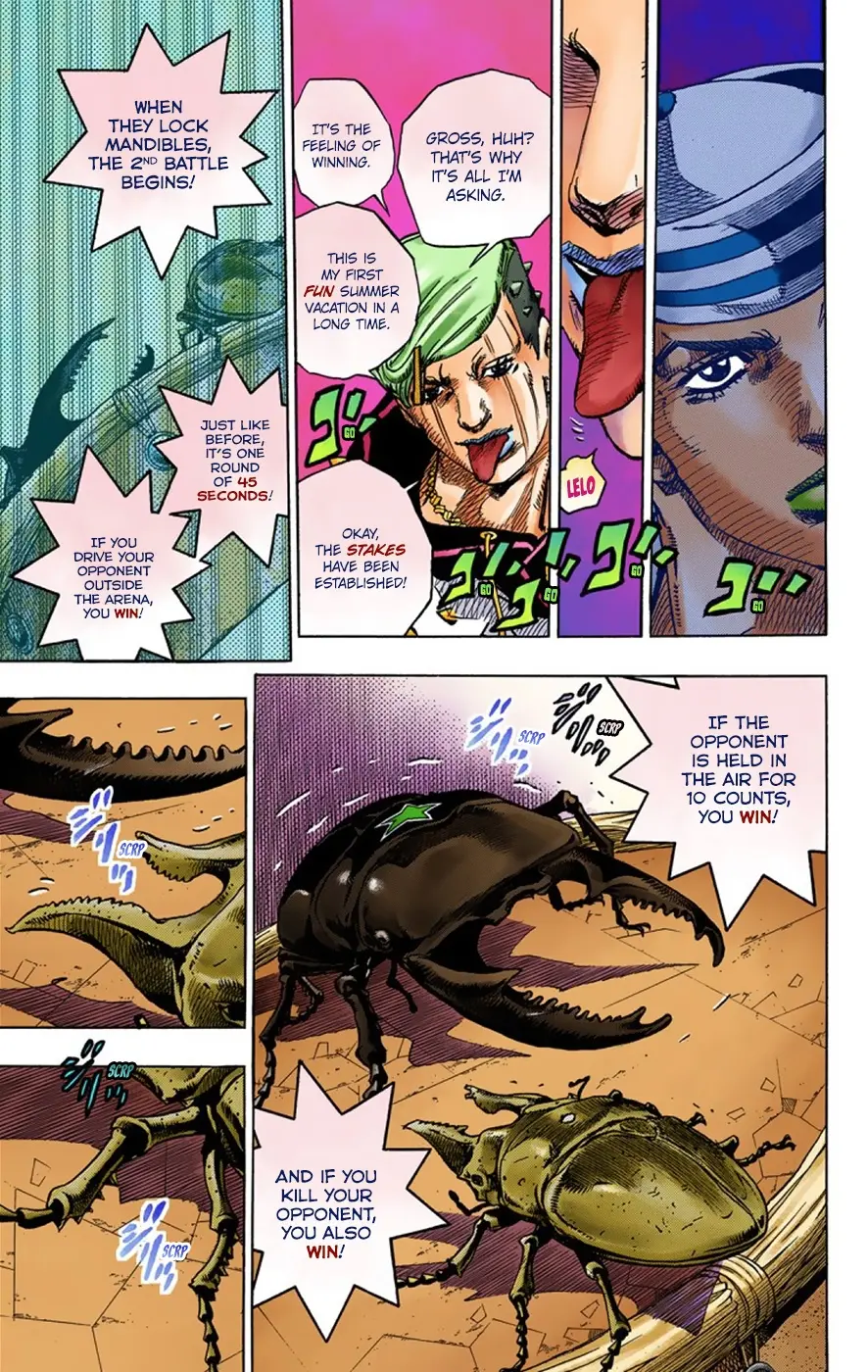 JoJo's Bizarre Adventure, Part 8: JoJolion Colored Manga — Chapter 36 — Page 26