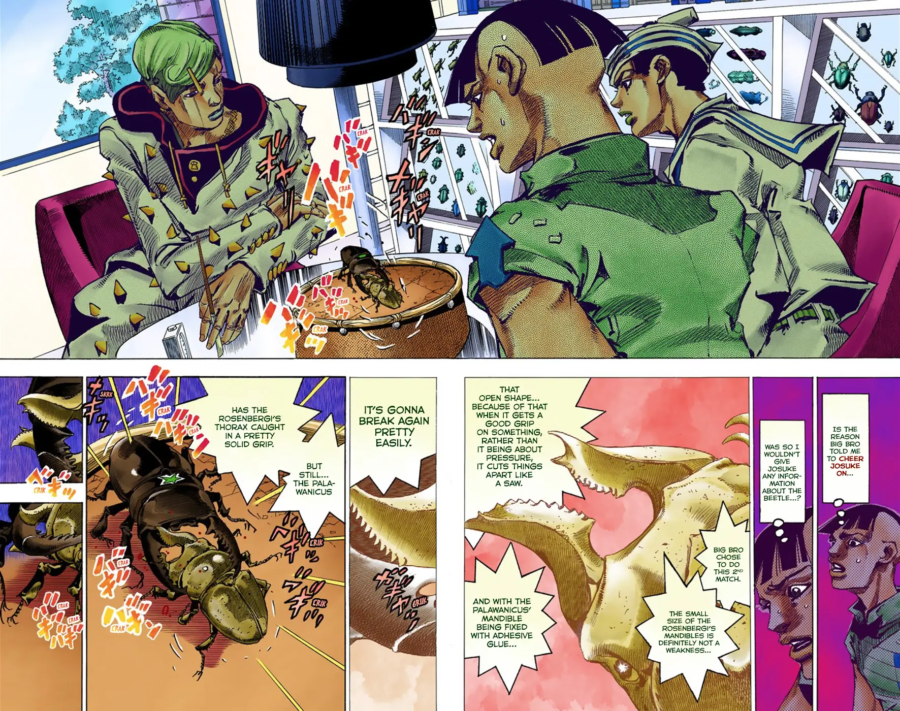 JoJo's Bizarre Adventure, Part 8: JoJolion Colored Manga — Chapter 36 — Page 29