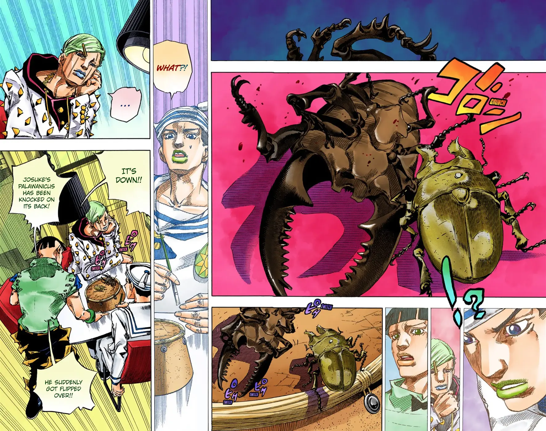 JoJo's Bizarre Adventure, Part 8: JoJolion Colored Manga — Chapter 36 — Page 32