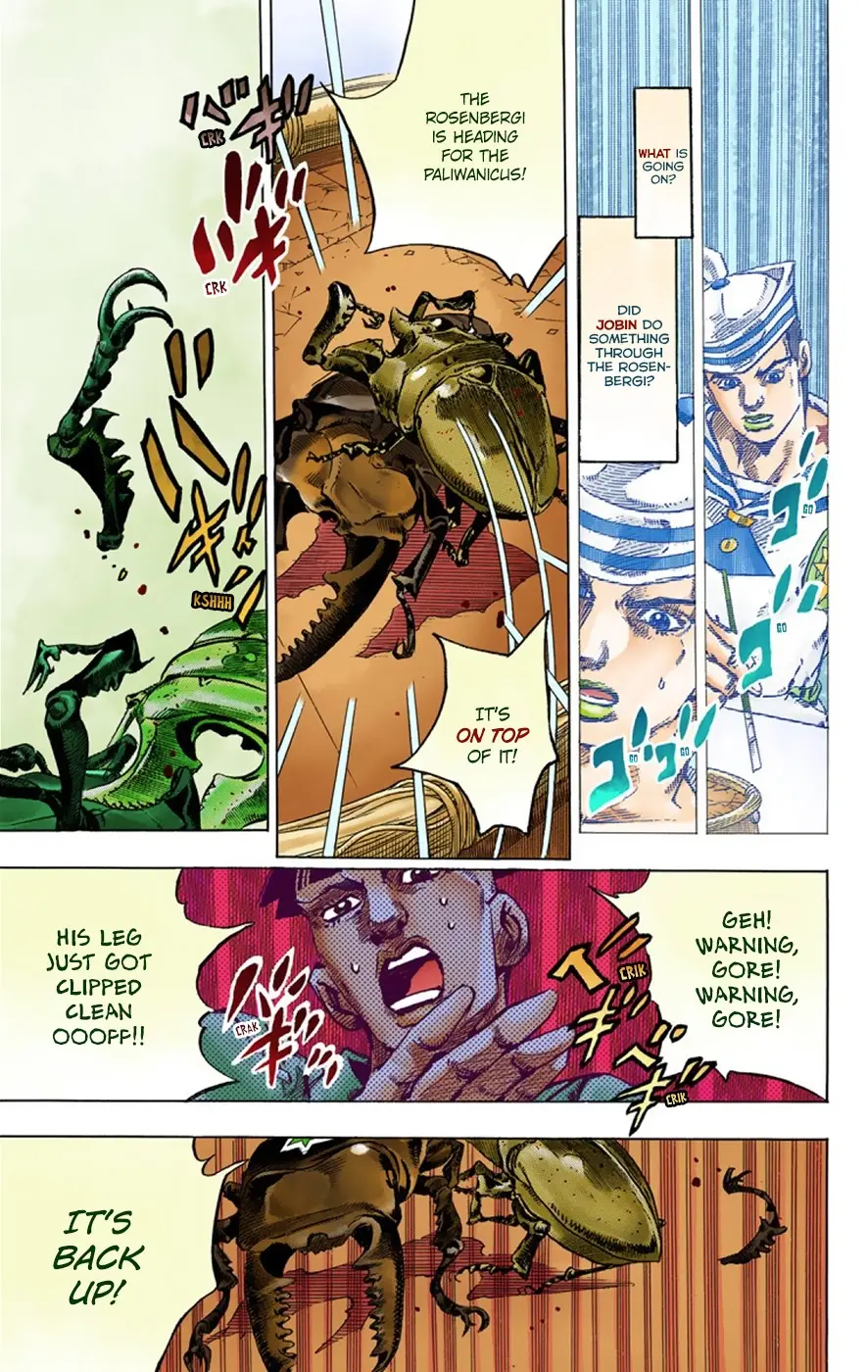 JoJo's Bizarre Adventure, Part 8: JoJolion Colored Manga — Chapter 36 — Page 34