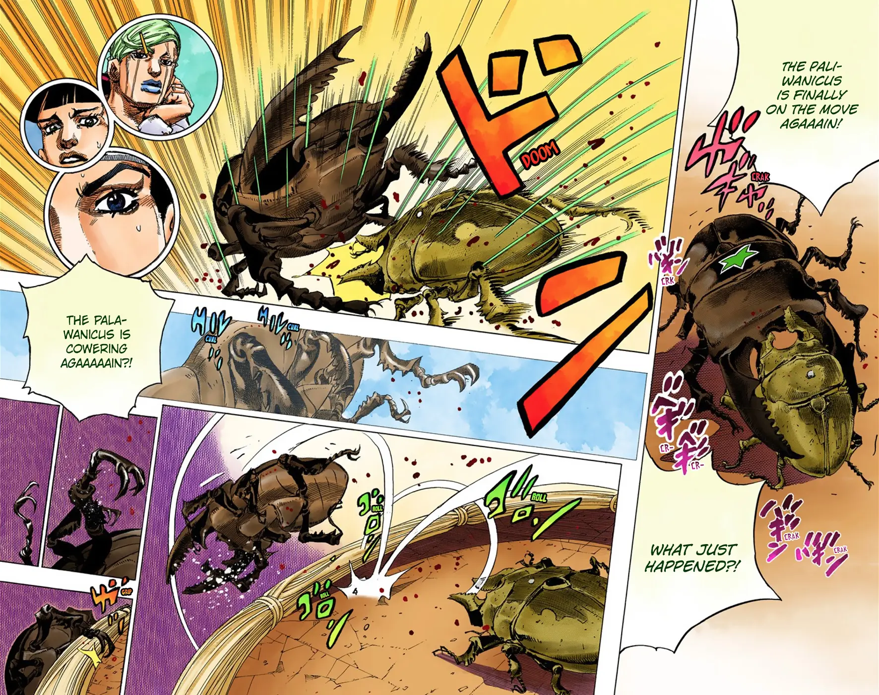 JoJo's Bizarre Adventure, Part 8: JoJolion Colored Manga — Chapter 36 — Page 35