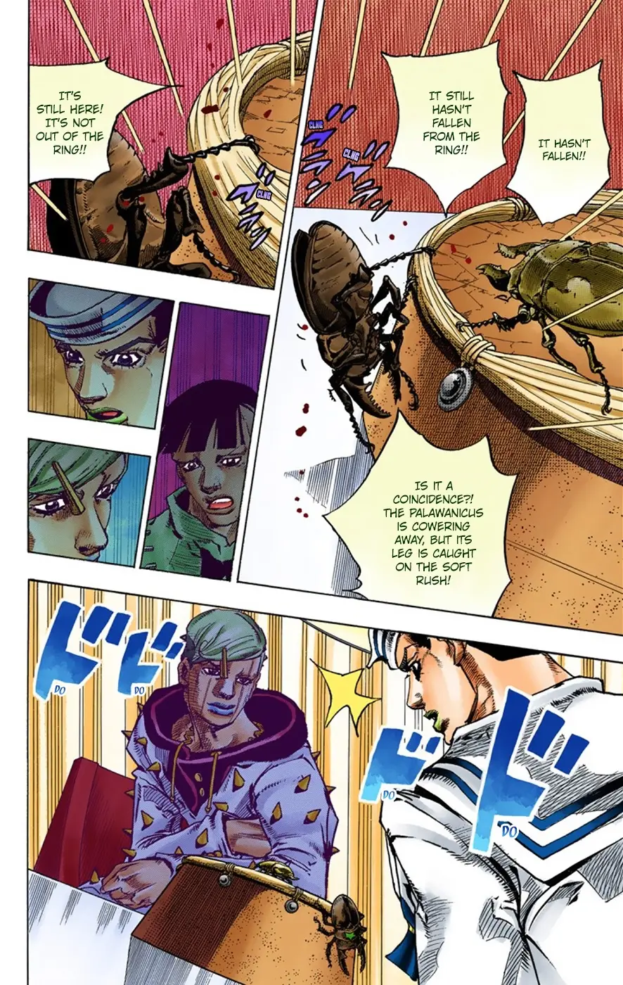 JoJo's Bizarre Adventure, Part 8: JoJolion Colored Manga — Chapter 36 — Page 36