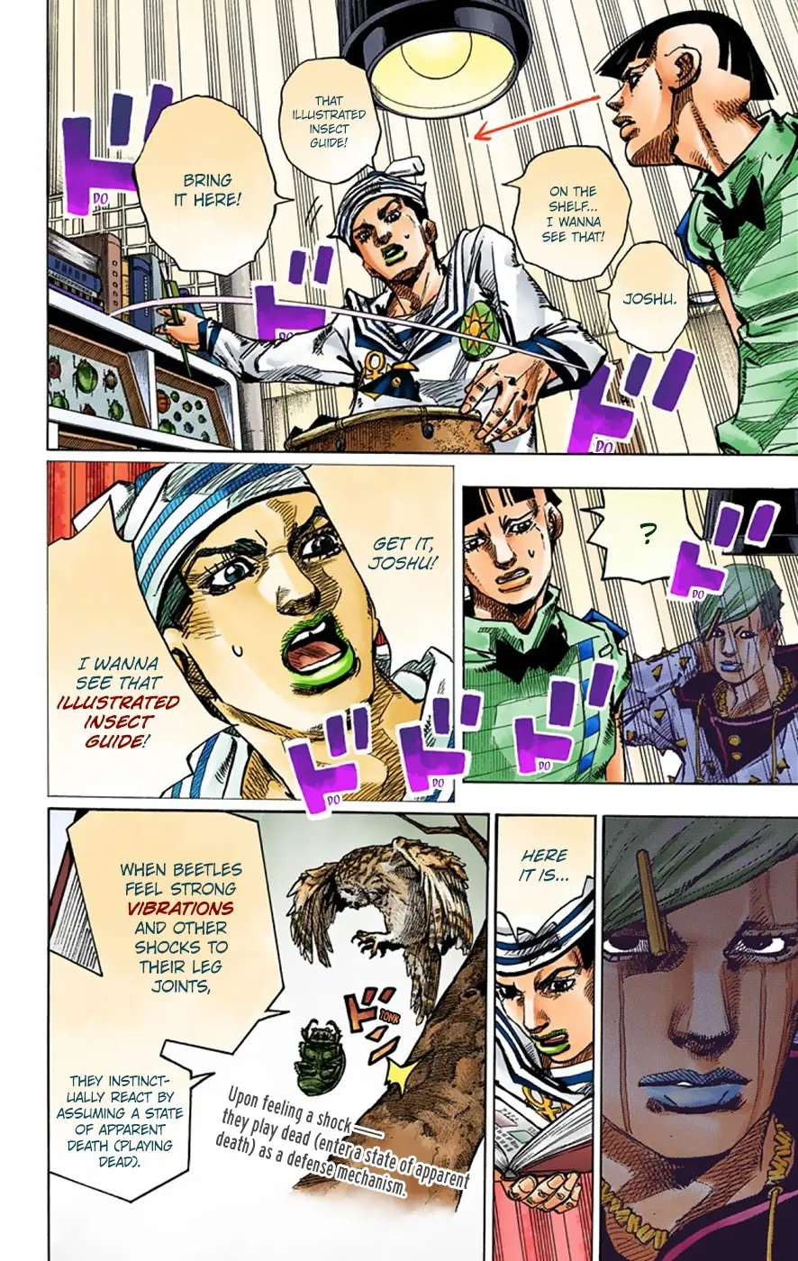JoJo's Bizarre Adventure, Part 8: JoJolion Colored Manga — Chapter 36 — Page 38