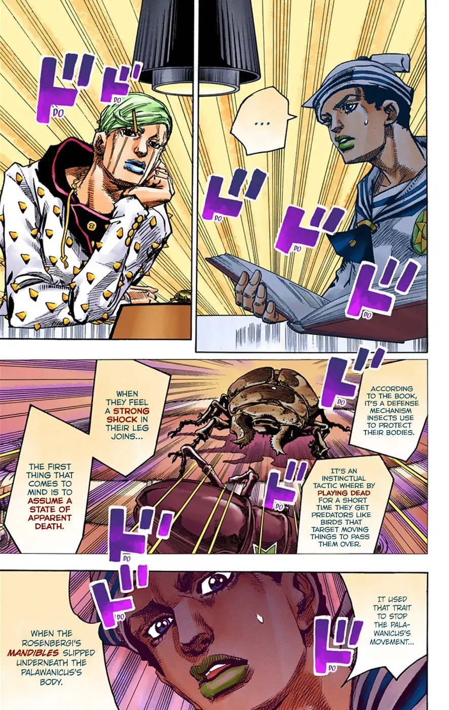 JoJo's Bizarre Adventure, Part 8: JoJolion Colored Manga — Chapter 36 — Page 39