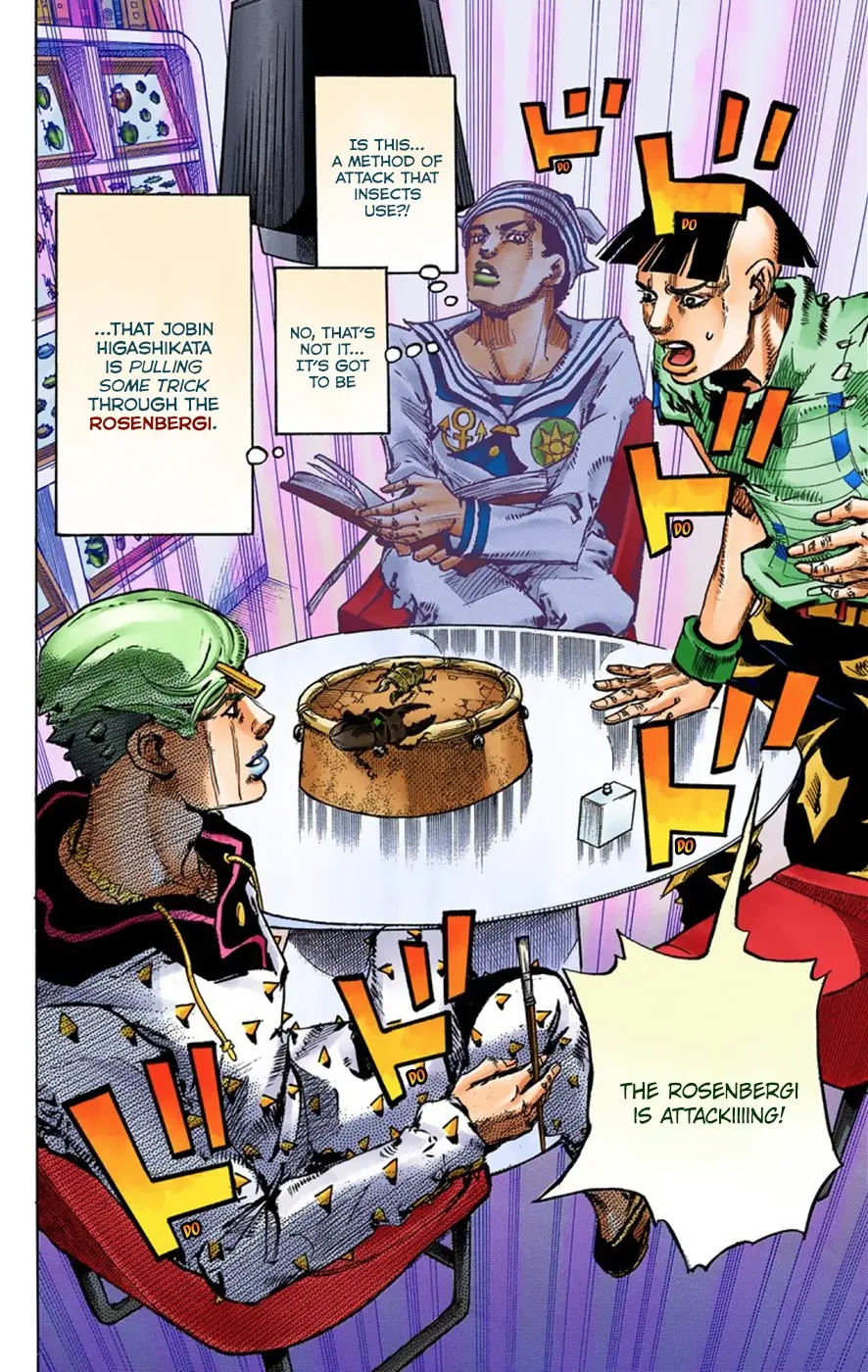 JoJo's Bizarre Adventure, Part 8: JoJolion Colored Manga — Chapter 36 — Page 40