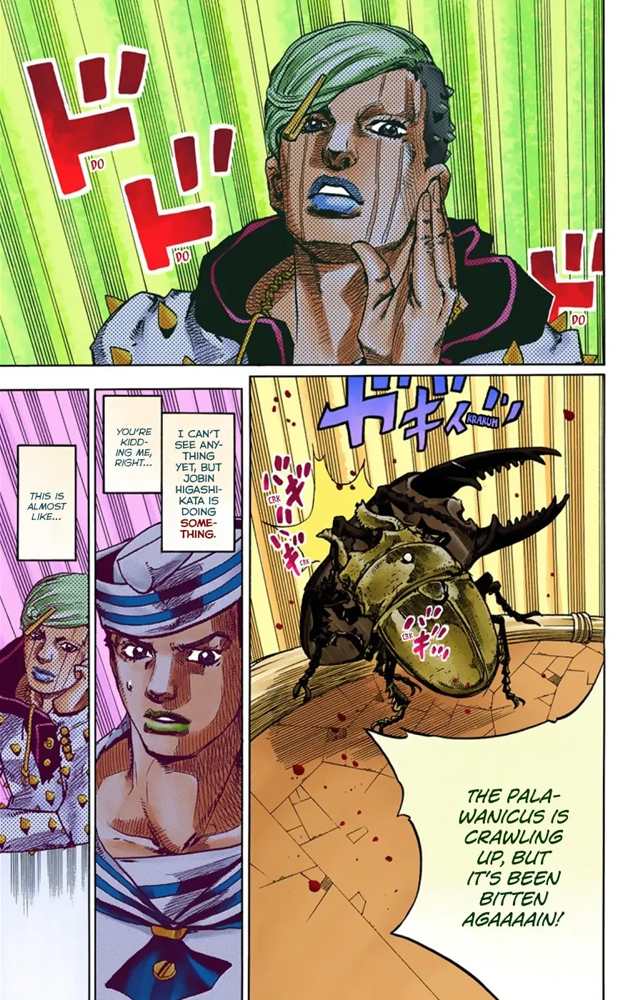 JoJo's Bizarre Adventure, Part 8: JoJolion Colored Manga — Chapter 36 — Page 41