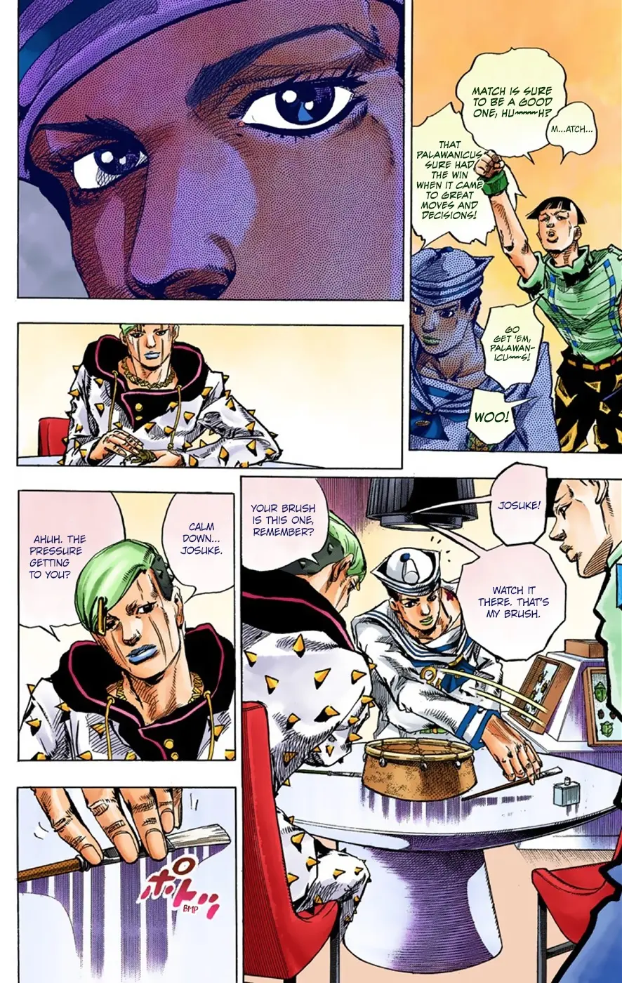 JoJo's Bizarre Adventure, Part 8: JoJolion Colored Manga — Chapter 37 — Page 9