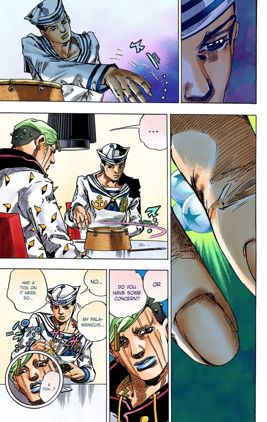 JoJo's Bizarre Adventure, Part 8: JoJolion Colored Manga — Chapter 37 — Page 10